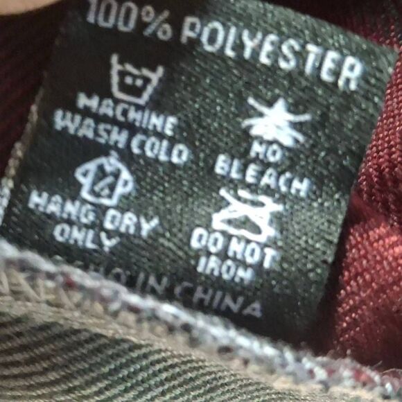 Dixxon “The Brawler” Women’s Small Flannel Shirt – Red & Black Plaid Button Up L - Picture 7 of 7